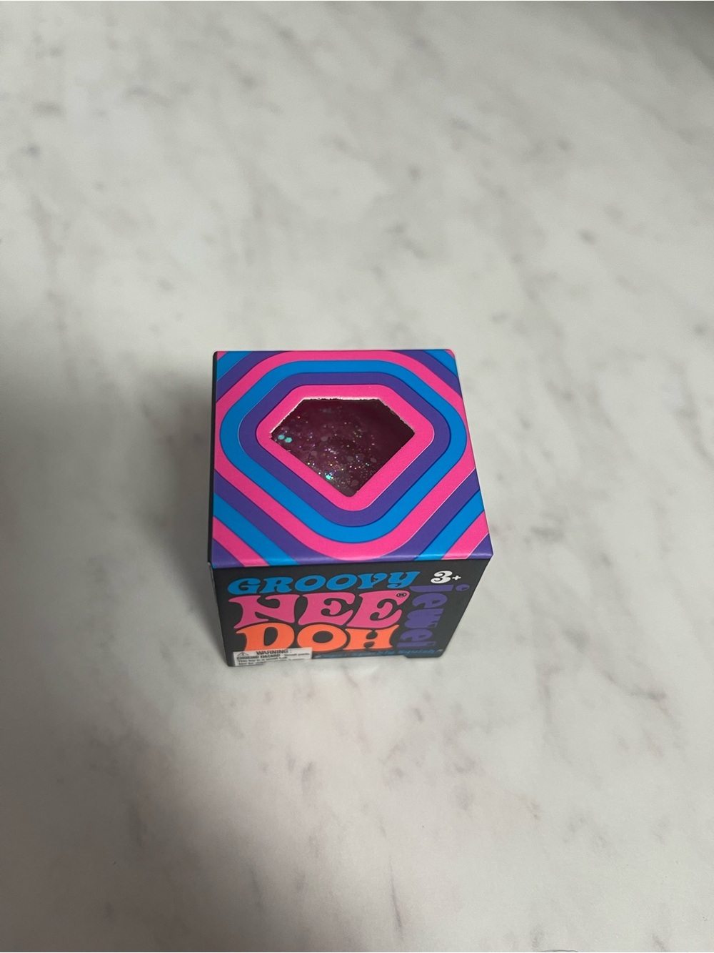 NeeDoh Mini Groovy Jewel Pink
